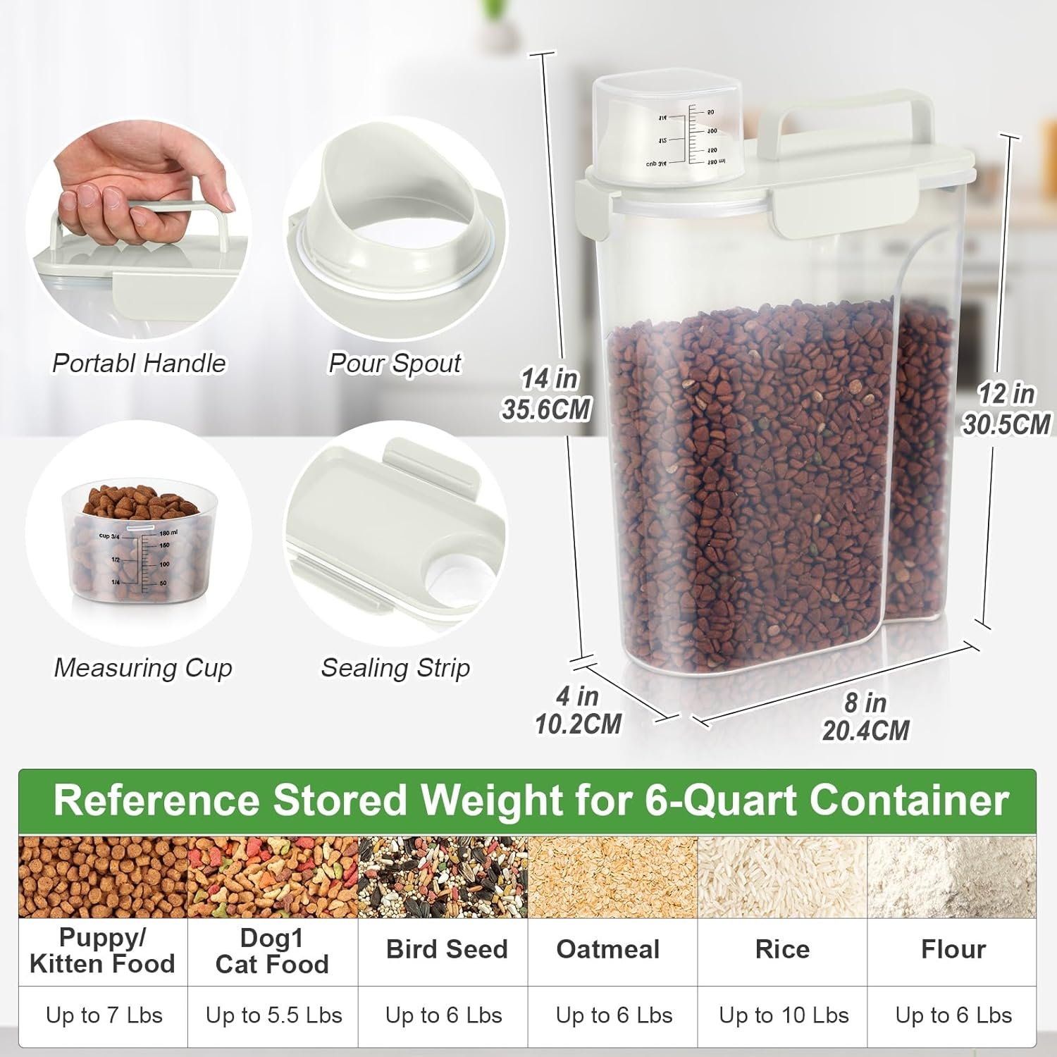 TBMax Airtight Rice Container - 10 Lbs Storage Solution - Image 4