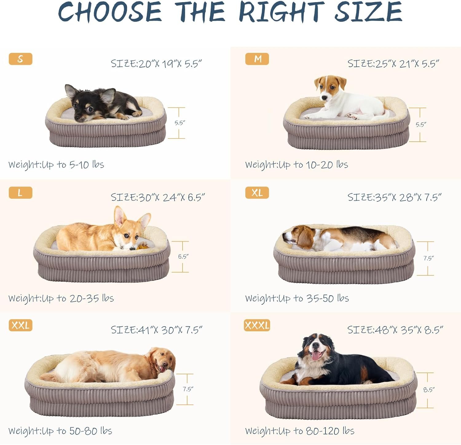 Orthopedic Dog Bed for Medium Dogs – Egg Crate Foam with Bolsters, Washable & Non-Slip - Image 5