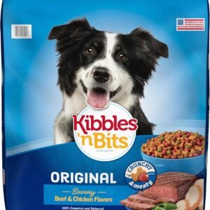 Kibbles ‘n Bits Original Beef & Chicken Dry Dog Food – 31 lb Bag