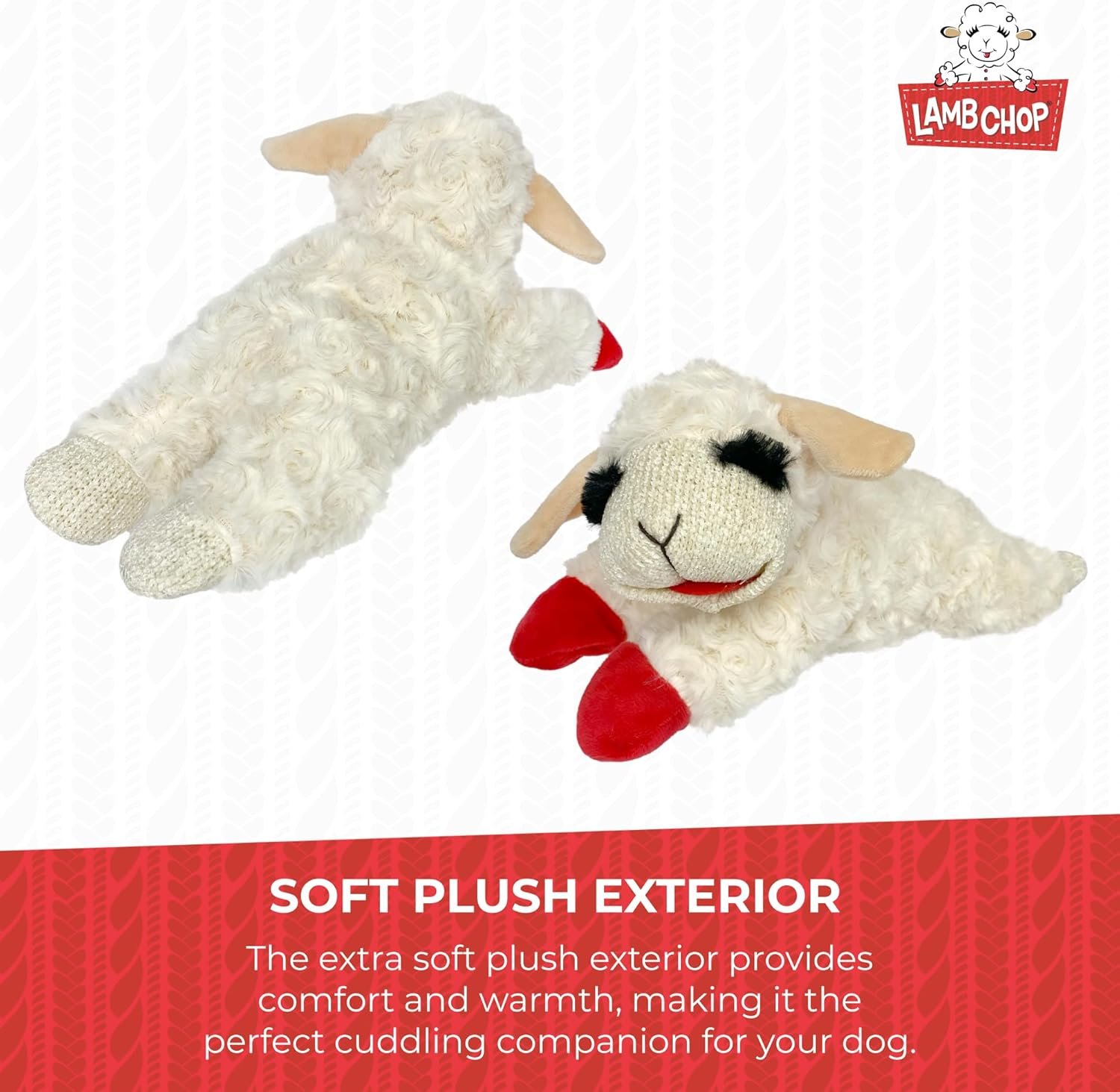 Multipet Mini Lamb Chop: Officially Licensed Plush Toy - Image 7