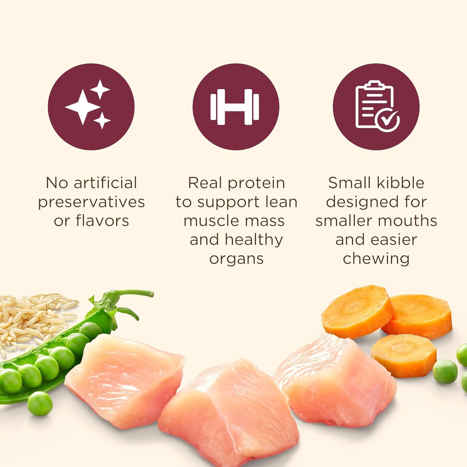 Rachael Ray Nutrish Little Bites Small Breed Dry Dog Food – Real Chicken & Veggies, 6 lb - Image 5