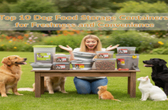 Top 10 Dog Food Storage Containers for Freshness and Convenience