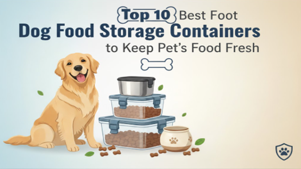 Top 10 Best Dog Food Containers to Keep Your Pet’s Food Fresh Top 10 Best Dog Food Containers to Keep Your Pet’s Food Fresh