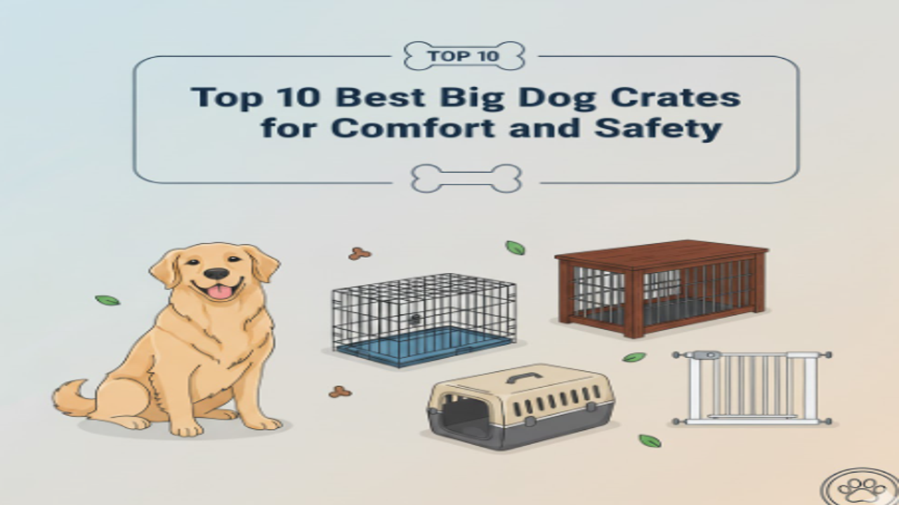 Top 10 Best Big Dog Crates for Comfort and Safety Top 10 Best Big Dog Crates for Comfort and Safety