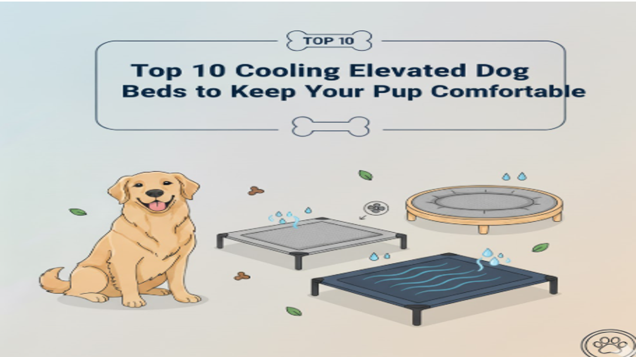 Top Cooling Elevated Dog Beds to Keep Your Pup Comfortable Top Cooling Elevated Dog Beds to Keep Your Pup Comfortable