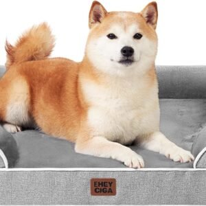 EHEYCIGA Orthopedic Dog Beds for Large Dogs – Comfort & Style