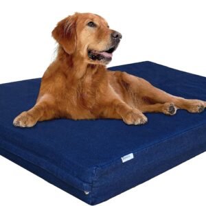 Dogbed4less Extra Large Orthopedic Dog Bed – Blue