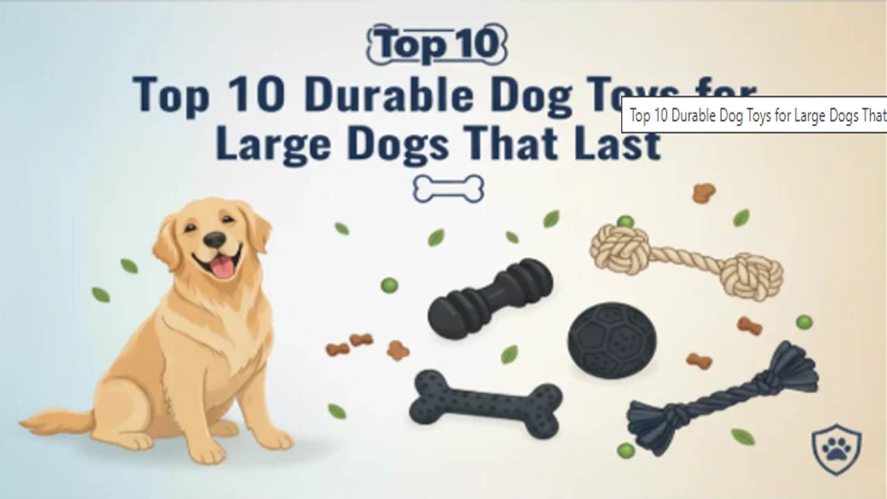 Top 10 Durable Dog Toys for Large Dogs That Last Top 10 Durable Dog Toys for Large Dogs That Last