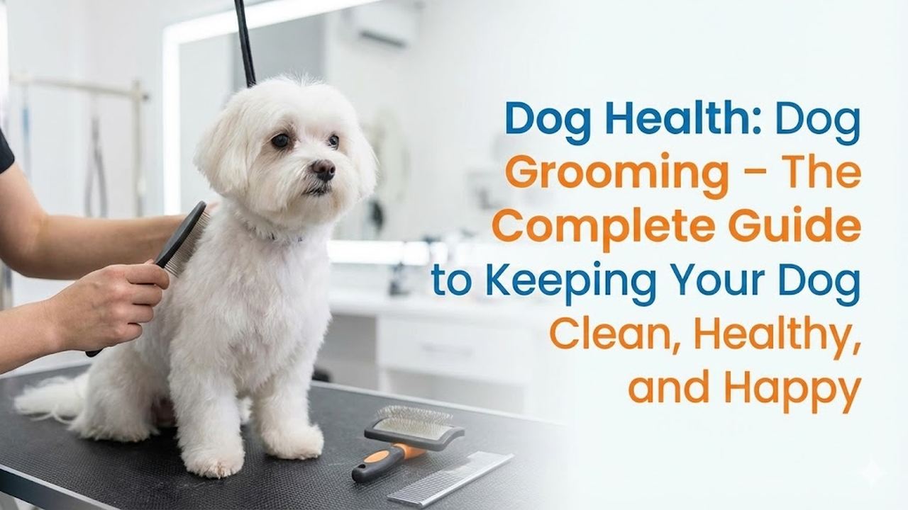 Dog Health: Dog Grooming – The Complete Guide to Keeping Your Dog Clean, Healthy, and Happy Dog Health: Dog Grooming – The Complete Guide to Keeping Your Dog Clean, Healthy, and Happy