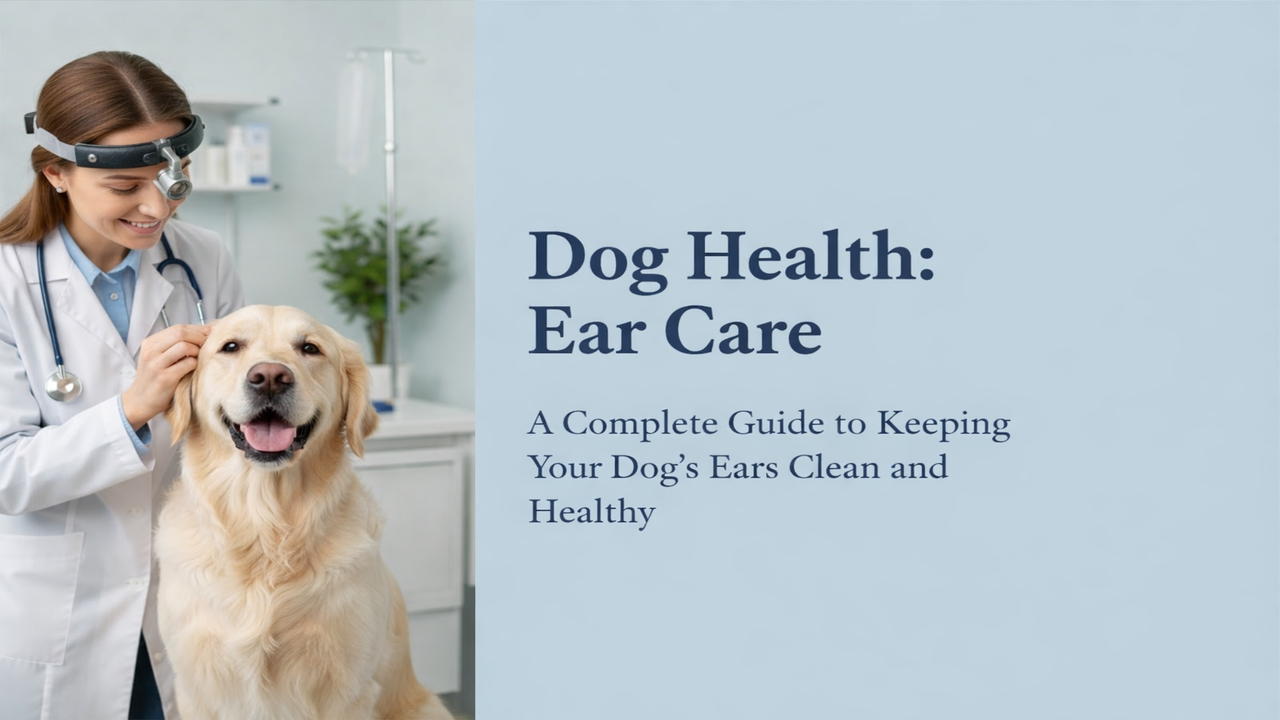 Dog Health: Ear Care – A Complete Guide to Keeping Your Dog’s Ears Clean and Healthy Dog Health: Ear Care – A Complete Guide to Keeping Your Dog’s Ears Clean and Healthy