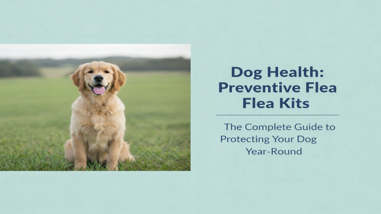Dog Health: Preventive Flea Kits – The Complete Guide to Protecting Your Dog Year-Round Dog Health: Preventive Flea Kits – The Complete Guide to Protecting Your Dog Year-Round