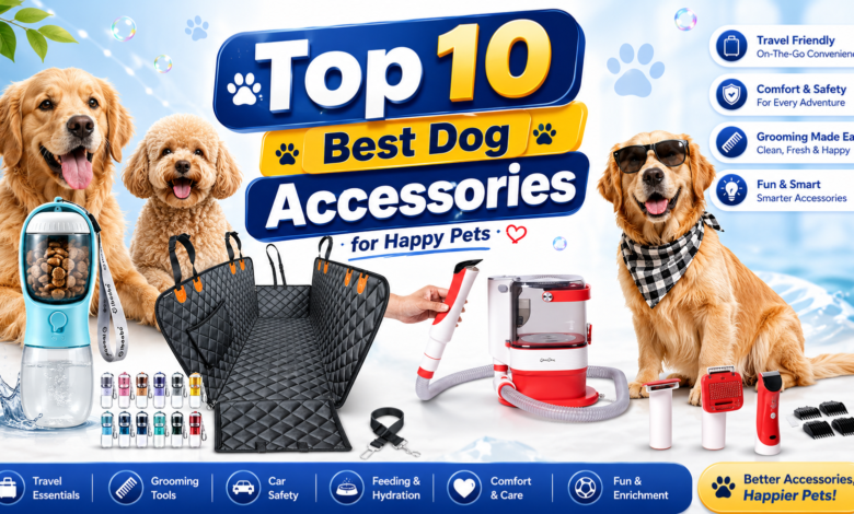 Top 10 Best Dog Accessories for Happy Pets