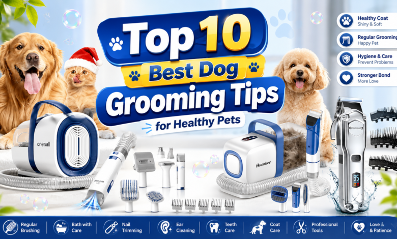 Top 10 Best Dog Grooming Tips for Healthy Pets